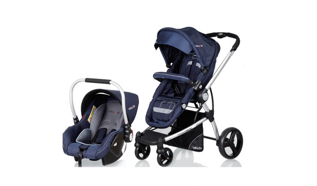 Beautiful Dark Blue Baby stroller and carriage