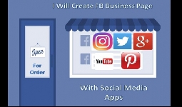 I will Create FB Business Page With Social Media Apps