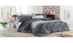 Beautiful gray Double Bedding set